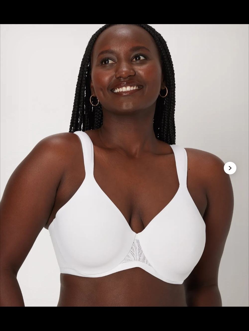 Bali's Coolest Smoothing Underwire T-Shirt Bra #DF4580 White 34D